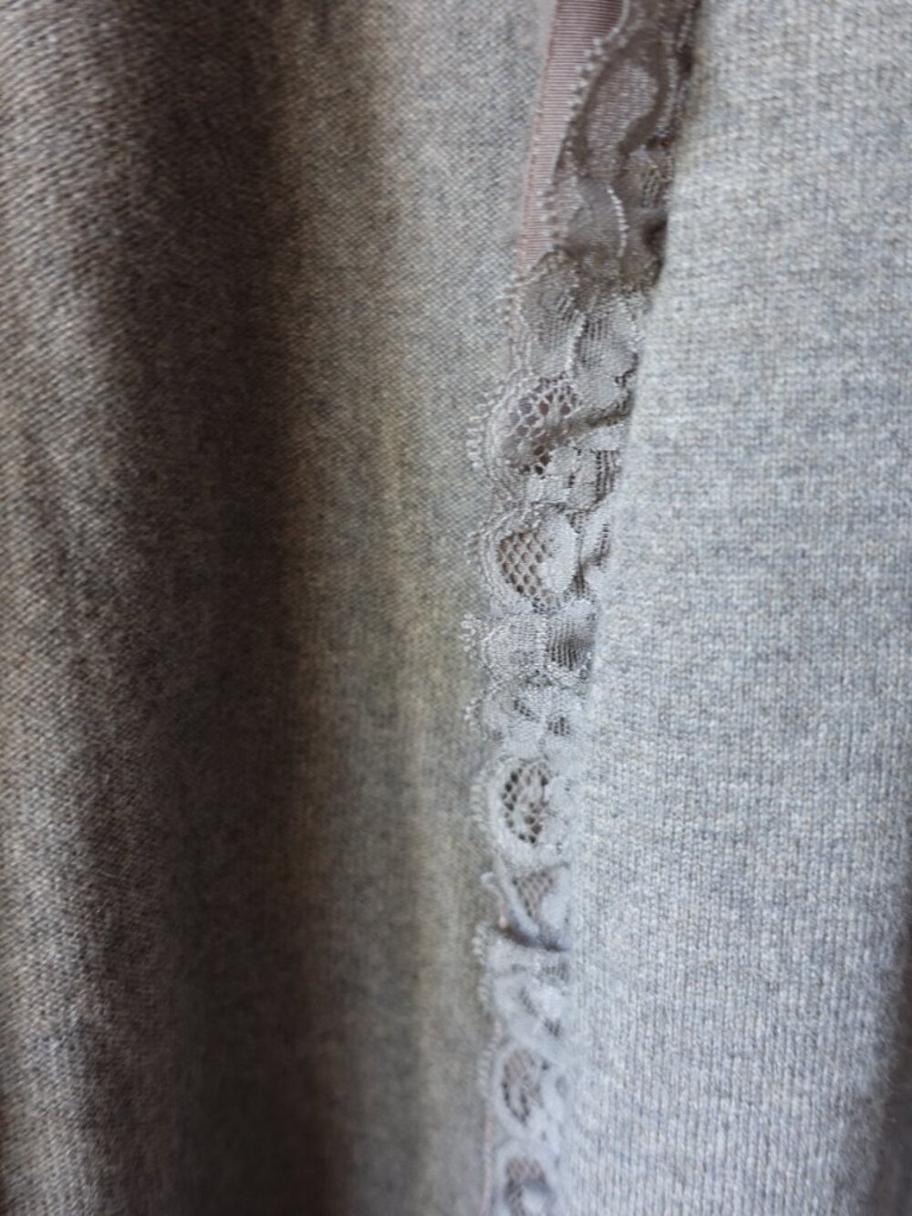 Peck & Peck  Ruffle-Trim Open Cardigan - Picture 9 of 9